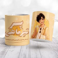 طرح لایه‌ باز ماگ تیر ماهی