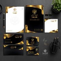 دانلود ست اداری لایه باز وکالت و کارت ویزیت لاکچری وکیل دادگستری (PSD) | طرحسرا